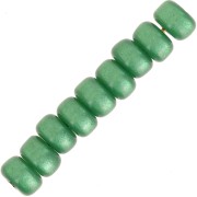 Perles Heishi rondelles  Super Polaris 6x4 mm - Vert x10|raw }}
