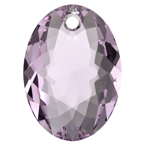 Pendentif PureCrystal 6438 Elliptic Cut Pendant 11.5 mm - Light Amethyst x1