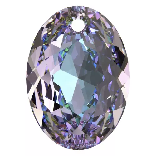 Pendentif PureCrystal 6438 Elliptic Cut Pendant 11.5 mm - Crystal Vitrail Light x1