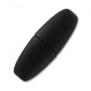 Fermoir aimanté 32 mm pour cordon 4 mm Noir mat x1|raw }}