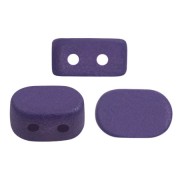 Perles en verre Lipsi® par Puca® 4x6 mm - Dark Violet Light Mat x10g