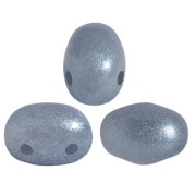Perles en verre Samos® par Puca® 7x5 mm - Light Blue Pearl x10g|raw }}