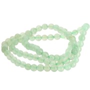 Perles rondes 5 mm en pierre gemme - Aventurine x38cm