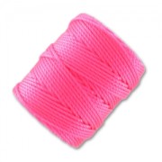 Fil C-LON Tex 400 Bead Cord 0,90 mm Neon Pink x 35 m|raw }}