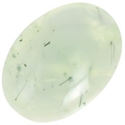 Cabochon ovale 18x13 mm en pierre gemme - Prehnite x1|raw }}