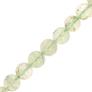 Perles rondes 8.5 mm pierre gemme - Prehnite x39cm|raw }}