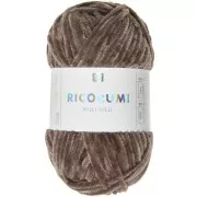 Laine chenille Ricorumi Nilli Nilli par Rico Design - Amigurumi Chocolat 024 x25g