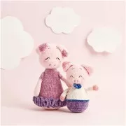 Laine chenille Ricorumi Nilli Nilli par Rico Design - Amigurumi Chocolat 024 x25g