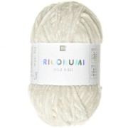 Laine chenille Ricorumi Nilli Nilli par Rico Design - Amigurumi - Crème 002 x25g|raw }}