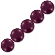 Perles nacrées PureCrystal 5810 6 mm Blackberry Pearl x10