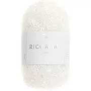 Laine Lamé Ricorumi par Rico Design pour Amigurumi - Blanc irisé 003 x10g