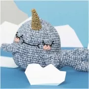 Laine Lamé Ricorumi par Rico Design pour Amigurumi - Blanc irisé 003 x10g