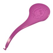 Accroche bracelet en plastique 93x38 mm - Made in France - Violet x1