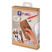 Kit de modelage Fimo Soft - Effet Bois