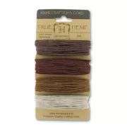 Assortiment fil de chanvre 1,20 mm Bronze 4 x 9,1m