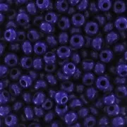 Preciosa Perles rocailles 11/0 2 mm - Cobalt Opaque x20g