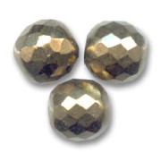 Facettes 10 mm Gold Bronze x10|raw }}