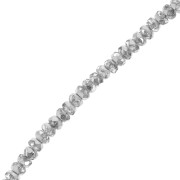 Perles rondelles facettées 4x2.5 mm - Labrador x12.5cm|raw }}