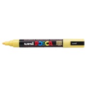 Marqueur Posca pointe conique moyenne 2.5 mm - Jaune paille x1|raw }}