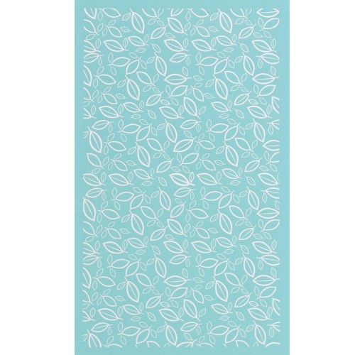 Silk Screen pour Pâte polymère 80x140 mm - Motif Feuilles x1