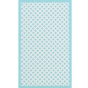 Silk Screen pour Pâte polymère 80x140 mm - Motif tressage osier x1