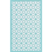 Silk Screen pour Pâte polymère 80x140 mm - Motif moitié d'orange x1