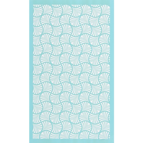 Silk Screen pour Pâte polymère 80x140 mm - Motif graphique x1