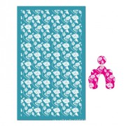 Silk Screen pour Pâte polymère 80x140 mm - Motif fleurs x1