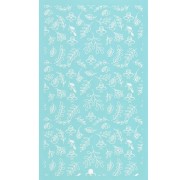 Silk Screen pour Pâte polymère 80x140 mm - Motif abeille et feuillage x1|raw }}