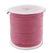 Cordon cuir 1 mm Rose Fuchsia x 25 m|raw }}