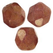 Facettes 4 mm Chalk White Gold Luster x50|raw }}