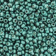 Rocaille Miyuki Duracoat 15/0 4217 - Galvanized Dark Sea Foam x8g|raw }}