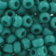 Rocaille Miyuki 8/0 412 - Opaque Turquoise Green x8g|raw }}
