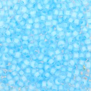 Rocaille Toho 11/0 TO11R976 - Crystal Neon Ice Blue Lined x8g|raw }}