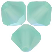 Perles toupies Preciosa - Rondelle Bead 5 mm - Caribbean Sea AB Matt x12|raw }}