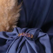 Strass à coller en cristal PureCrystal 4 mm Sapphire x36