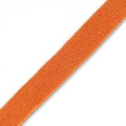 Lacet Suedine 6x1.3 mm Orange x 2 m