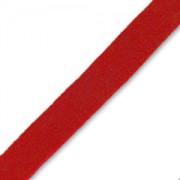 Lacet Suedine 6x1.3 mm Rouge x 2 m