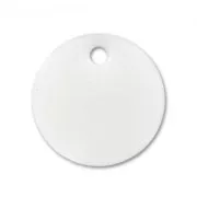 Ronds résine époxy 12 mm Blanc x8
