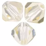 Perles toupies Preciosa - Rondelle Bead 5 mm - Crystal Blond Flare x12