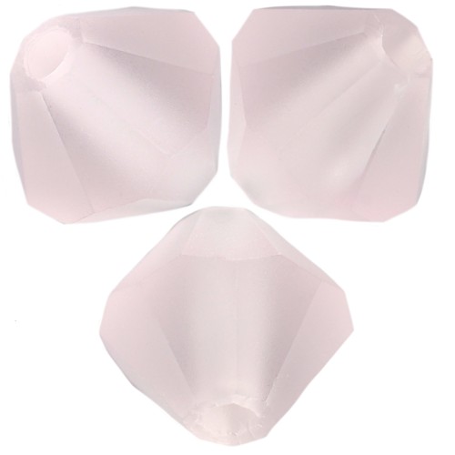 Perles toupies Preciosa - Rondelle Bead 5 mm - Light Rose Matt x12