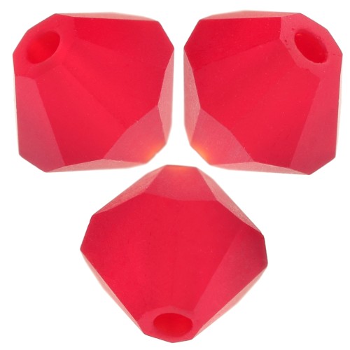 Perles toupies Preciosa - Rondelle Bead 5 mm - Light Siam Matt x12