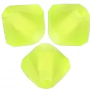 Perles toupies Preciosa - Rondelle Bead 5 mm - Limecicle Matt x12