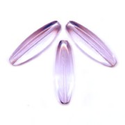 Olives 4 faces 26x8 mm Violine x5