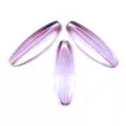 Olives 4 faces 26x8 mm Violine x5