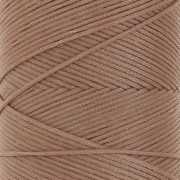 Bobine de fil ciré Linhasita pour macramé 1.4 mm - Sable (214) x167m