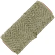 Bobine de fil ciré Linhasita pour macramé 1.4 mm - Vert militaire (90) x167m