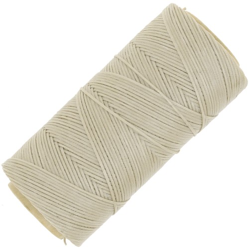 Bobine de fil ciré Linhasita pour macramé 1.4 mm - Beige (05) x167m