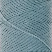 Bobine de fil ciré Linhasita pour macramé 1.4 mm - Bleu gris (549) x167m