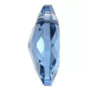 Pendentif PureCrystal 6438 Elliptic Cut Pendant 11.5 mm - Reinvented Cool Blue  x1
